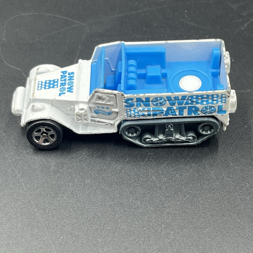 Vintage 1974 Hot‎ Wheels Snow Patrol Truck White With Decals 1:64 Scale